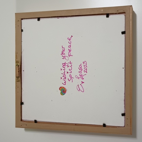 OOAK Handmade 'Healing Heart' PTSD Awareness Therapy Art - Picture 8 of 8